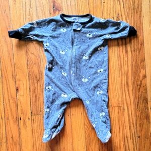 3 for $12 Gerber 0-3M Baby Pajamas